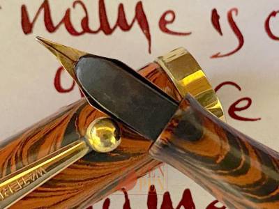 WATERMAN 52 RED RIPPLE EBONITE - GREAT WRITER | Tenpen - By
